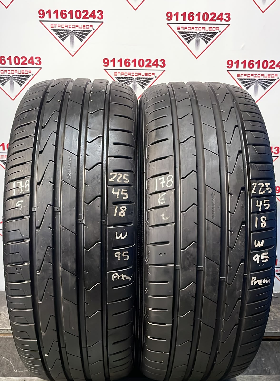 HANKOOK VENTUS PRIME 3 USADO PREMIUM  225/45 R18 95 W